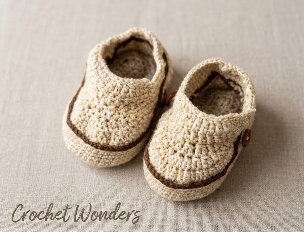 Beige Baby Crocs