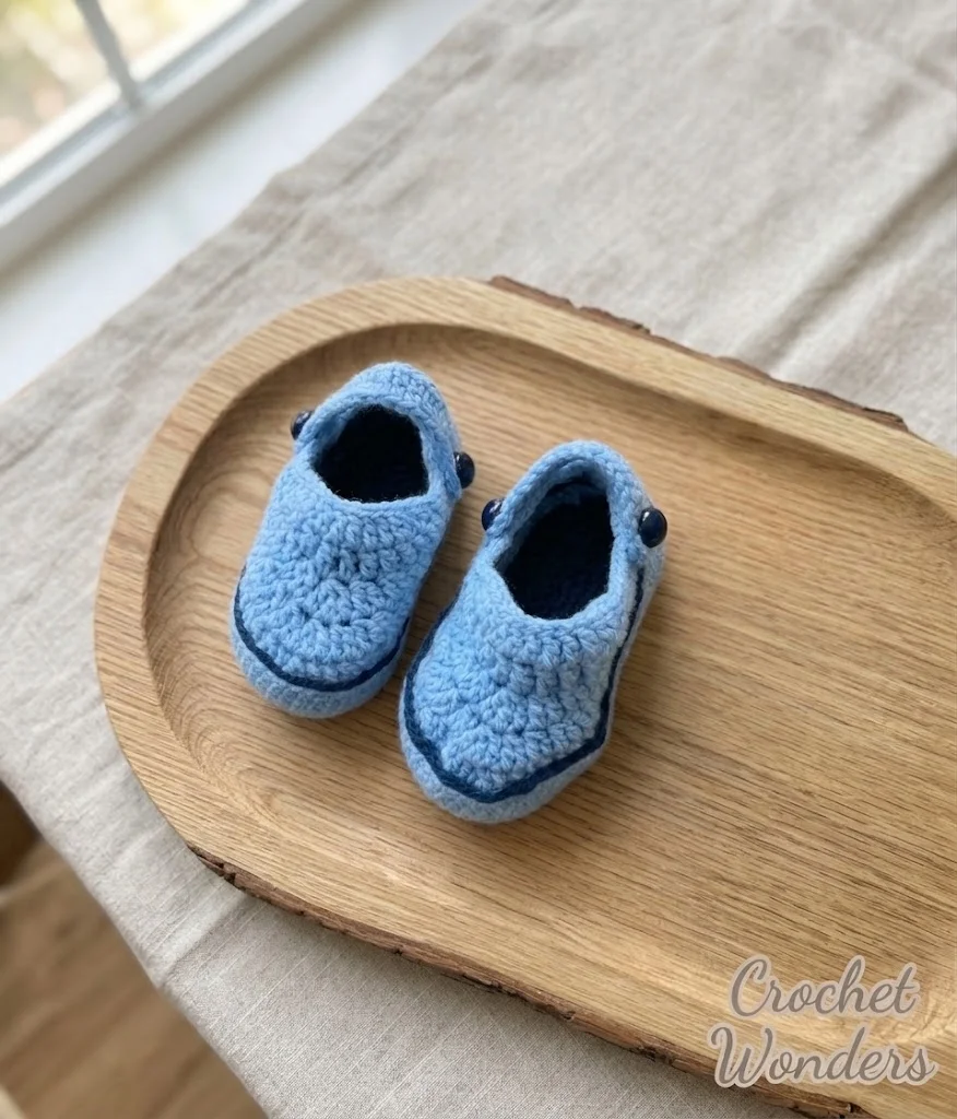 Blue Baby Crocs