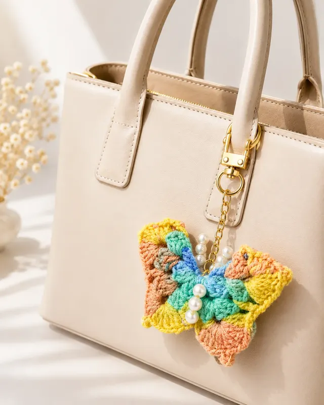Butterfly Bag Charm