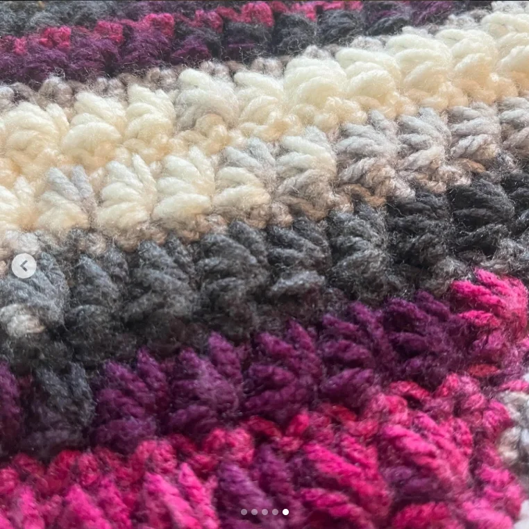 Pearl Button Neck Scarf 3