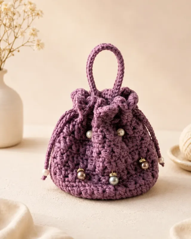 Pearl Drawstring Pouch